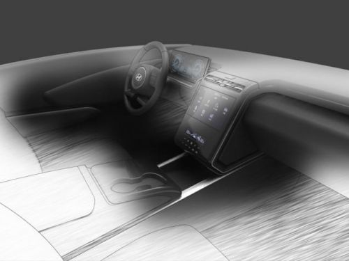 2021 Hyundai Tucson interior sketch leaked