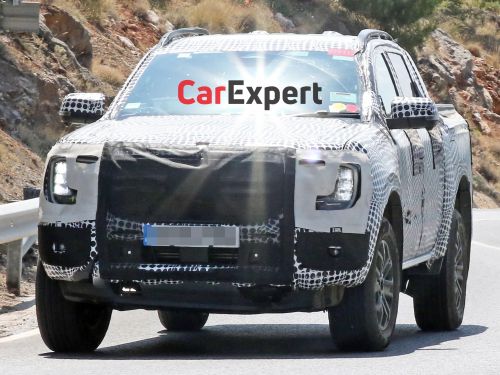 2022 Ford Ranger hybrid spied in Europe with less camouflage